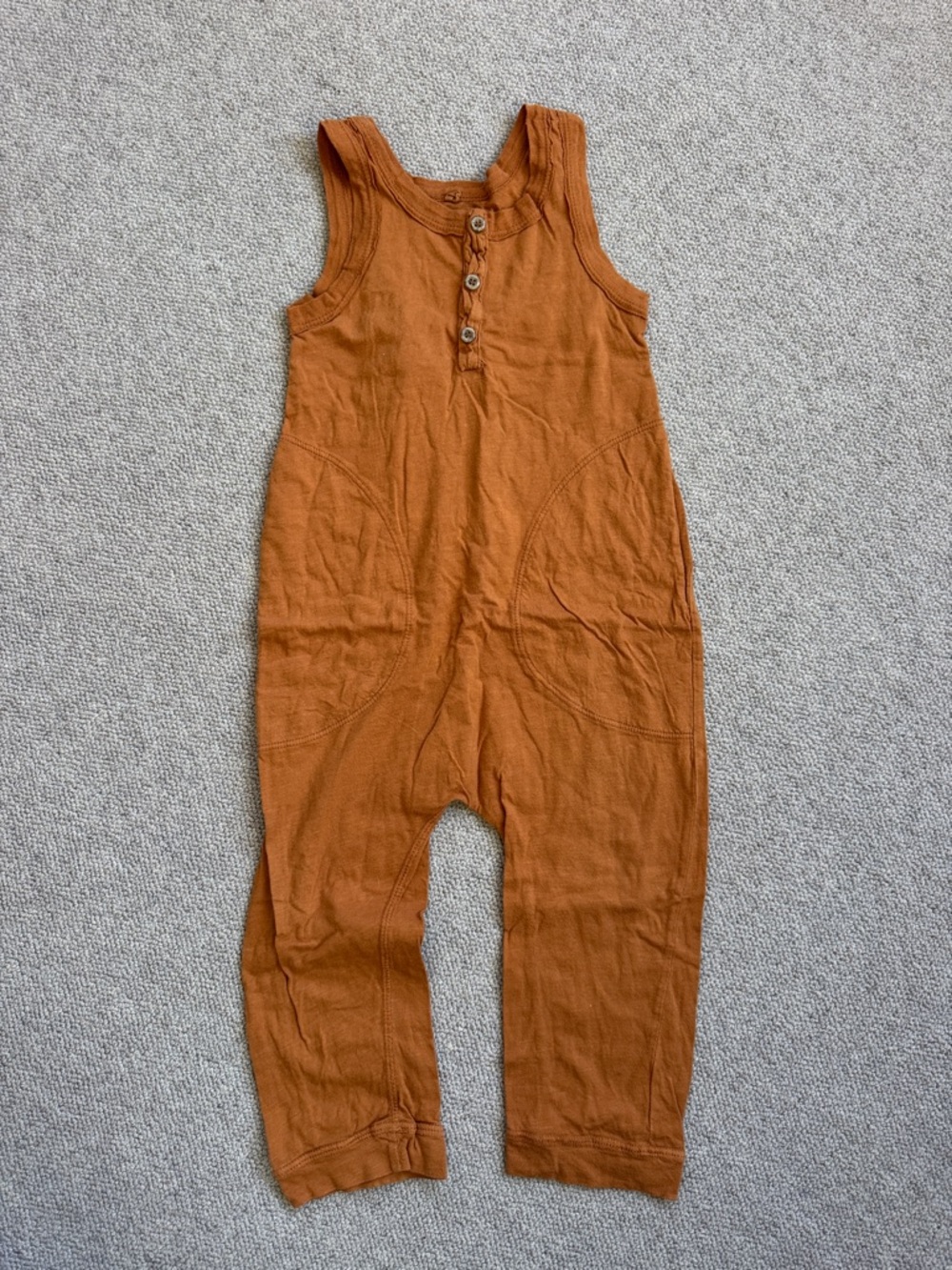 Nico Nico Rust Brown Sleeveless Romper